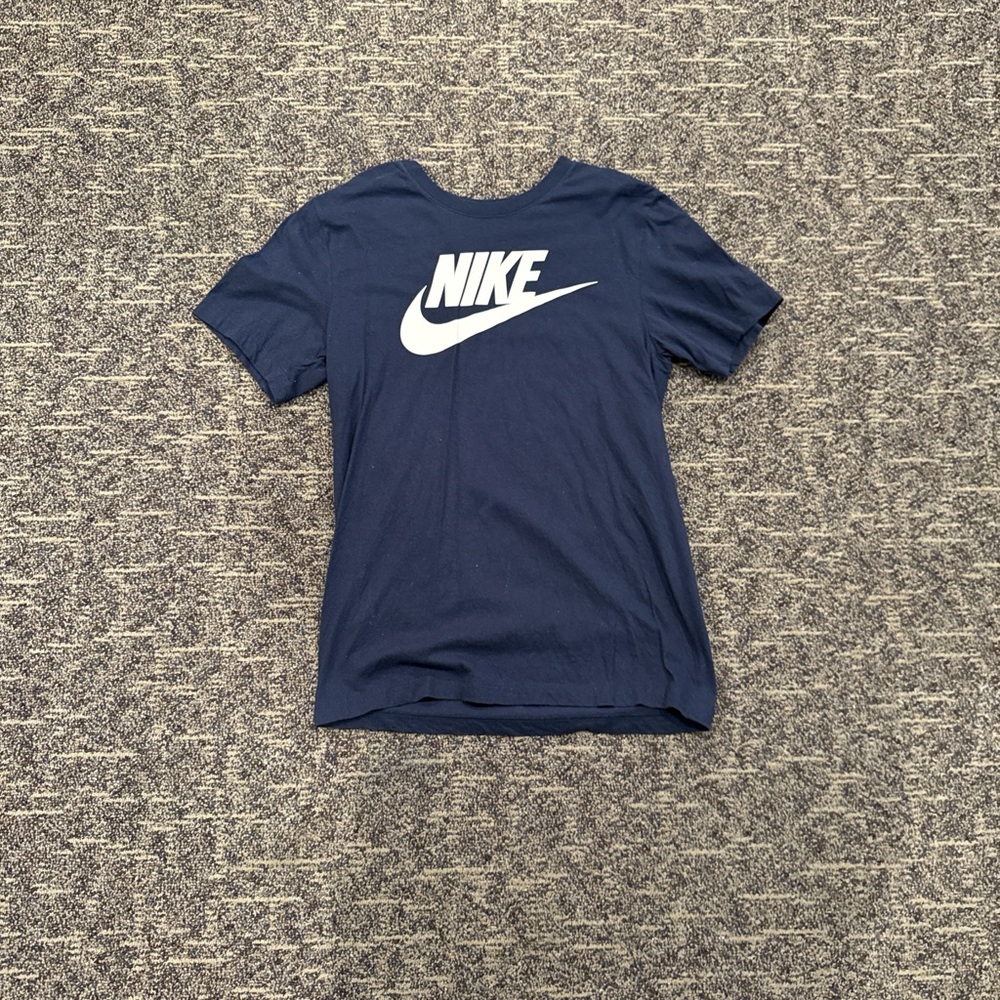 Nike Navy Blue Short Sleeve Tee